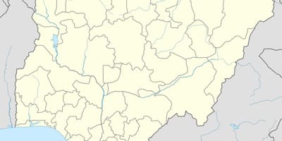 نقشہ کے ریگستان میں نائجیریا